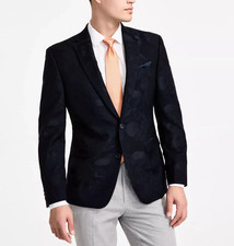 Bar III Men's Slim-Fit Jacquard-Floral Evening Jacket MSRP $295 picture
