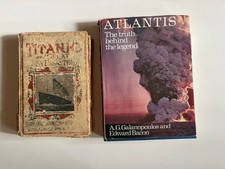 The Sinking of the Titanic and Great Sea Disasters 1ST Edition 1912 Marshall HC picture