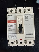 Eaton HFD3100BP10 Circuit Breaker 100 Amp 3 Pole 600 Volt 65K picture
