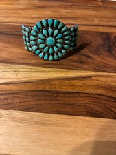 Stunning signed  Native American cuff picture