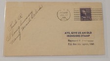 USS Utah (BB 31) 1939 signed by Pearl Harbor Hawaii survivor (read description) picture
