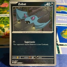 Zubat 049/086 Common Chaos Rising Pokemon Reverse Holo Near Mint picture