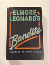 Elmore Leonard Bandits RARE SIGNED FIRST EDITION picture