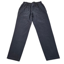 Lululemon Lab Pants Mens Medium Navy Blue Elastic Waist Straight Leg Stretch picture