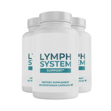 3-Pack Lymph System Support Capsules, Supports Healthy Lymph System-180 Capsule picture