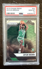 2016-17 Panini Prizm Jaylen Brown #44 PSA 10 Boston Celtics NBA Rookie Card picture