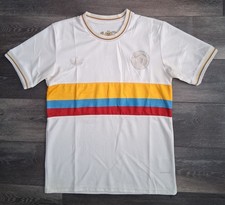 Adidas Colombia 100th Anniversary Football Jersey 2024 Chalk White Size M NWOT  picture