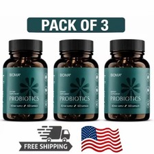 3 Pack BIOMA- Probiotics Digestive Health Gut Support for Men & Women 180 Caps picture