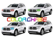 Color Chasing LED Headlight Flow Halo kit for Dodge Durango 11-13 picture