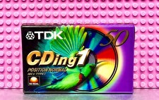 TDK  CDing I    50      VS  XII    TYPE I    CASSETTE TAPE (1)  (SEALED) picture