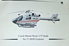 MDD Explorer Notar 1/72. Helicopter kit. Czech Master Resins No.71, New picture