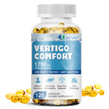 Vertigo Comfort Capsules 1750mg - Inner Ear Balance - Motion Sickness, Dizzines picture