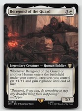 BEREGOND OF THE GUARD (EXTENDED ART) 93 LORD OF THE RINGS MTG NM picture