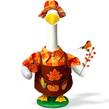 fall porch goose outfits – Farmer Costume w/ Pumpkin, Berries and Robin | Har... picture