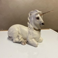 VERY RARE Retired Pena 1990 Mother Unicorn Off White Windstone Editions picture