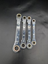 Rare SK Professional Tools USA Nos 4PC Metric Box End Ratcheting Wrench Set 340M picture