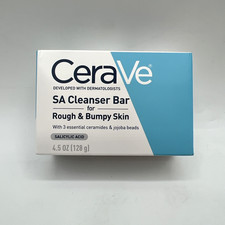 Cerave Sa Salicylic Acid Cleanser Bar For Rough & Bumpy Skin 4.5 Oz 1 Pack picture