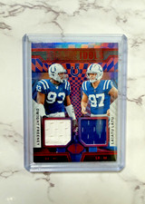 2024 Illusions Laiatu Latu Dwight Freeney RC Rookie Idols Dual Jersey Red /199 picture