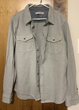 Outerknown Men's Gray Blanket Shirt picture