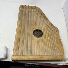 Antique Menzenhauer & Schmidt Guitar-Zither No 2 Jersey City NJ Lap Harp Wood picture