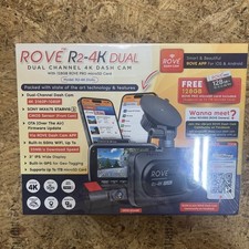 Rove R2-4K Dual Channel 4K Dash Cam with 128GB Pro MicroSD Card picture