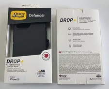 New Defender Series Case with Holster Case For iPhone 15-Black picture