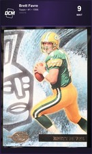 1996 Topps Brett Favre #1 Green Bay Packers DCM 9 picture