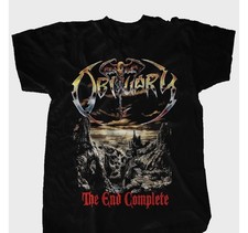 Obituary The End Complete Death Metal Album Black Graphic T-Shirt picture