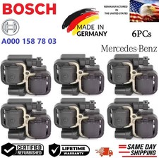 ✅GENUINE BOSCH 6x Ignition Coils For 98-05 Mercedes-Benz 2.6L 2.8L 3.2L 3.7L V6 picture