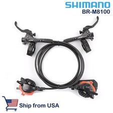 Shimano XT BL BR-M8100 Hydraulic Disc Brake Set Levers Pair Front Rear J03A picture