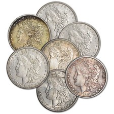 Morgan Silver Dollar Coin - Cull AU Details - Pre 1921 Random Date picture