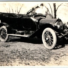 c1910s Galena IL Overland Touring Car Real Photo Postcard LeBron Kodak Vtg RPPC picture