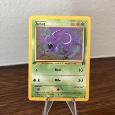 2000 Pokémon TCG Team 1st Edition Rocket Zubat 70/82  picture