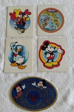 VINTAGE 1980s WALT DISNEY PRODUCTIONS LOT 4 STICKERS MICKEY DONALD Mouse Club picture