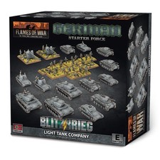 Flames of War GEAB29 German Light Tank Company Plastic Gaming Miniatures picture