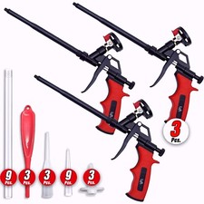 3 Pack Luft Professional Expanding Spray Foam Gun (3 Guns + 27 Tips and Tools) picture