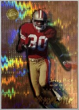 1996 Fleer Ultra Mr Momentum Jerry Rice #12 49ers picture