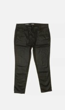 a.n.a Woman High Rise Skinny Jeans Zipper Fly, Size 16W Black Sheen  picture