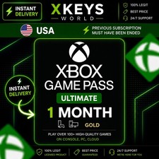 Xbox Game Pass Ultimate 1 Month Live Gold Membership - US picture