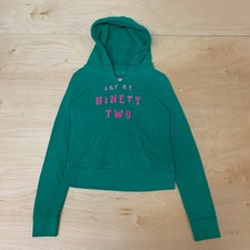 Abercrombie & Fitch 00s Womens Zip Up Hoodie Sz XS picture