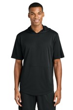 Sport-Tek Club Short Sleeve Hoodie ST445 picture