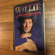 SIGNED Willie Nelson “An Autobiography” Hardcover Book 1988 picture