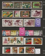 BURUNDI...Sc #329/353; B1/B30; C119-124...Used (CTO)...1963/70...26 Different picture