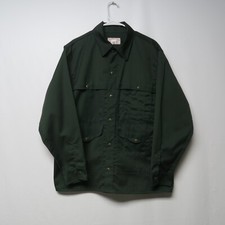 CC Filson Polyster Cotton Cloth Forest Service Green Cruiser Jacket 44 Lot 340 L picture