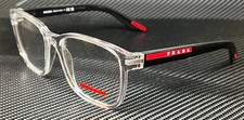 PRADA LINEA ROSSA PS 06PV 2AZ1O1 Crystal Men's 57 mm Eyeglasses picture