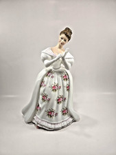 Royal Doulton England Bone China Summer Rose HN3309 Lady Figurine Art picture