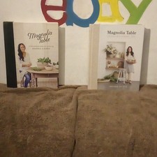 Magnolia Table by Joanna Gaines  Hardcover Cookbook Lot of 2 picture