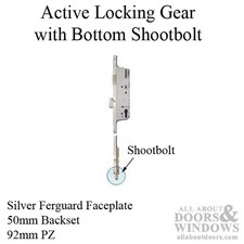 G-U Cremona 50/92 Active Shootbolt 3-Point Lock Silver picture