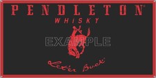PENDLETON WHISKY LET-ER BUCK RODEO COWBOY ARENA SIGN ALUMINUM SIZE OPTIONS picture