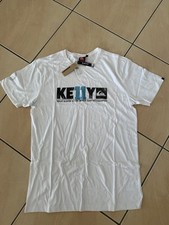 Quiksilver  Kelly Slater KS11 Champ Slim Fit White T-Shirt XL  Rare New w Tags  picture